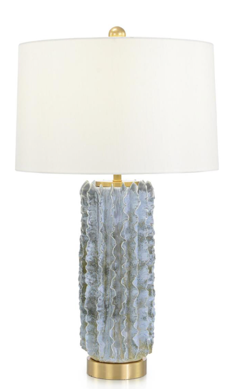 VOLANTE TABLE LAMP, GRAY