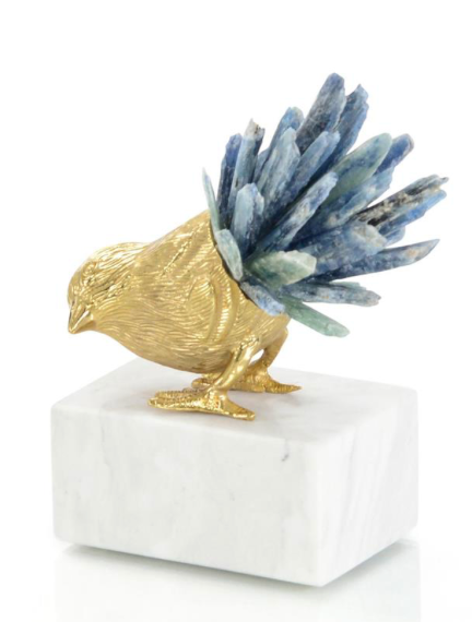 Brass Bird and Cyanite II