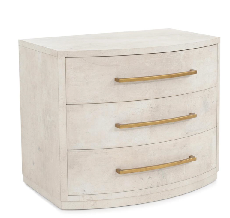 Travis Three-Drawer Nightstand