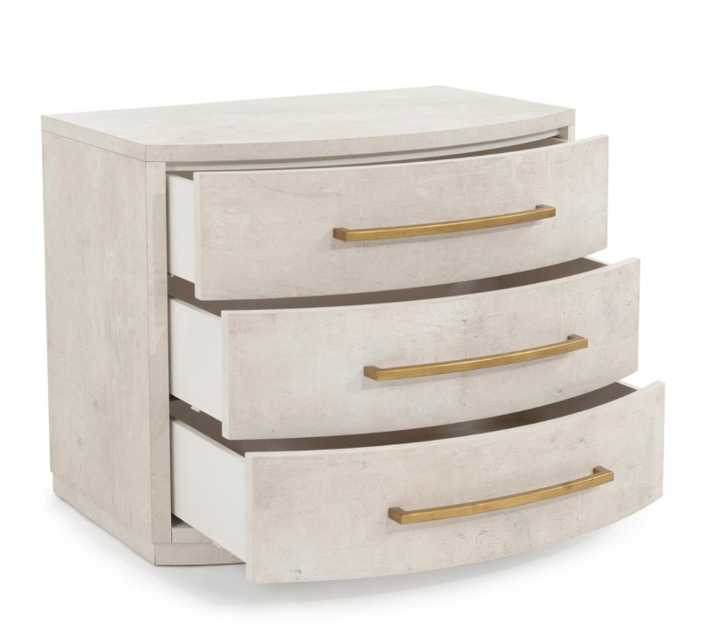 Travis Three-Drawer Nightstand