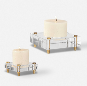 Claire Candle Holders - S/2