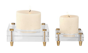 Claire Candle Holders - S/2