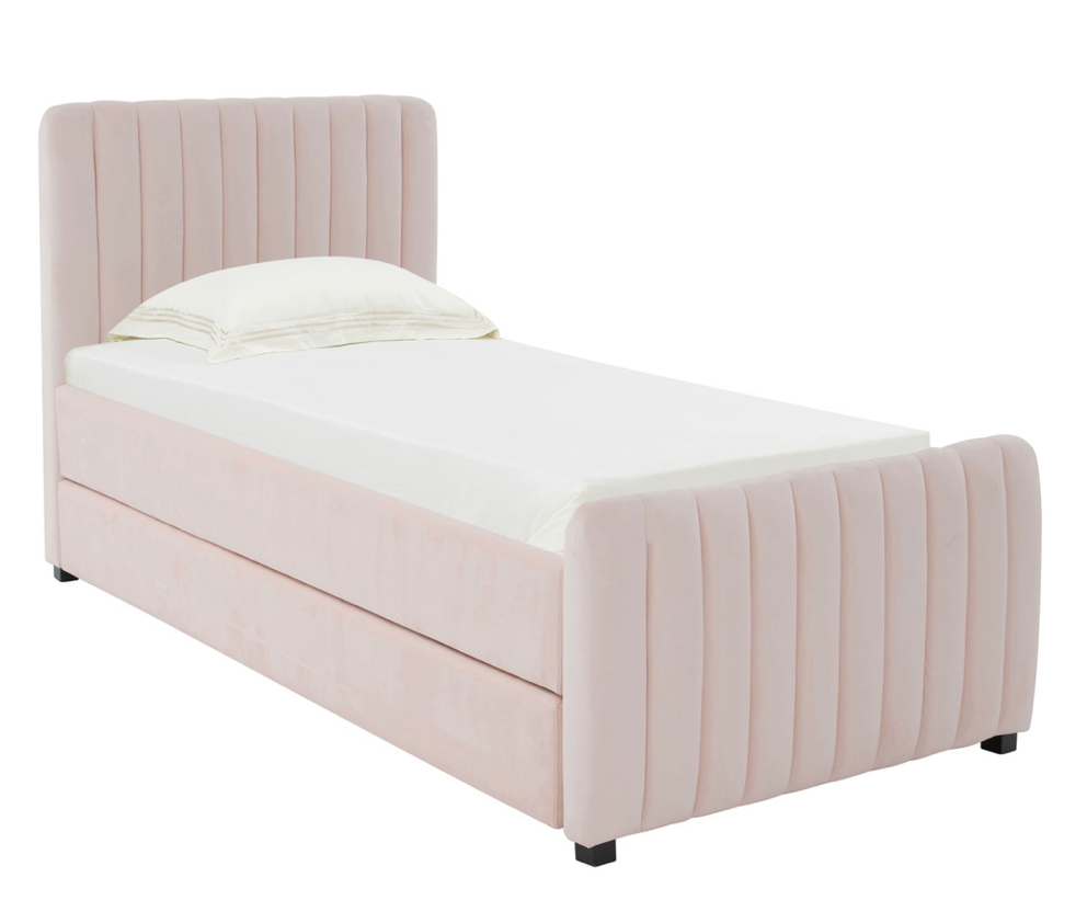 Angela Blush Trundle Twin
