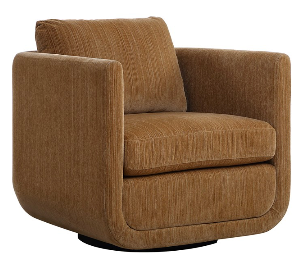 Abound Swivel Chair, Ginger