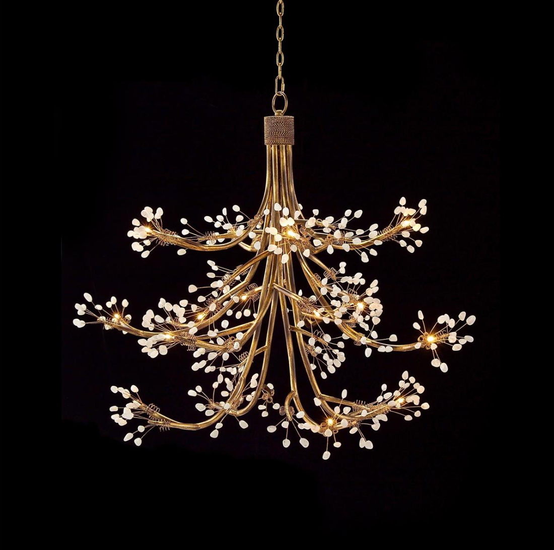Sixteen- Light Halogen Chandelier