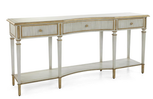 Vallejo Three-Drawer Console Table
