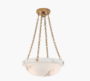Fluted Band Medium Chandelier