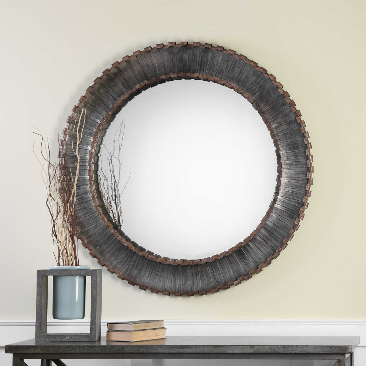 Tanzania Round Mirror