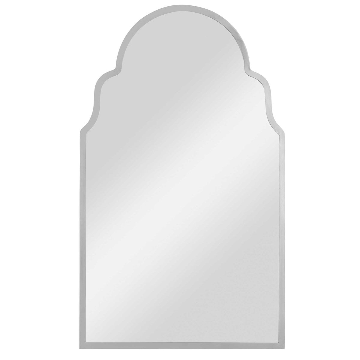 Brayden Arch Mirror, Nickel