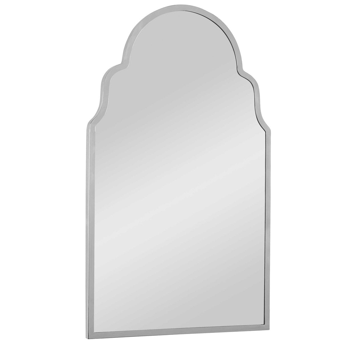 Brayden Arch Mirror, Nickel