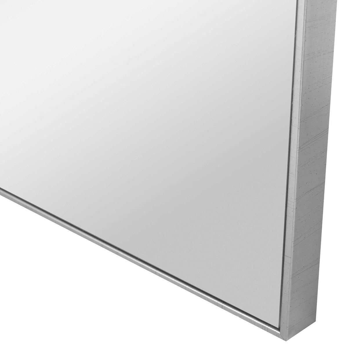 Alexo Square Mirror, Silver