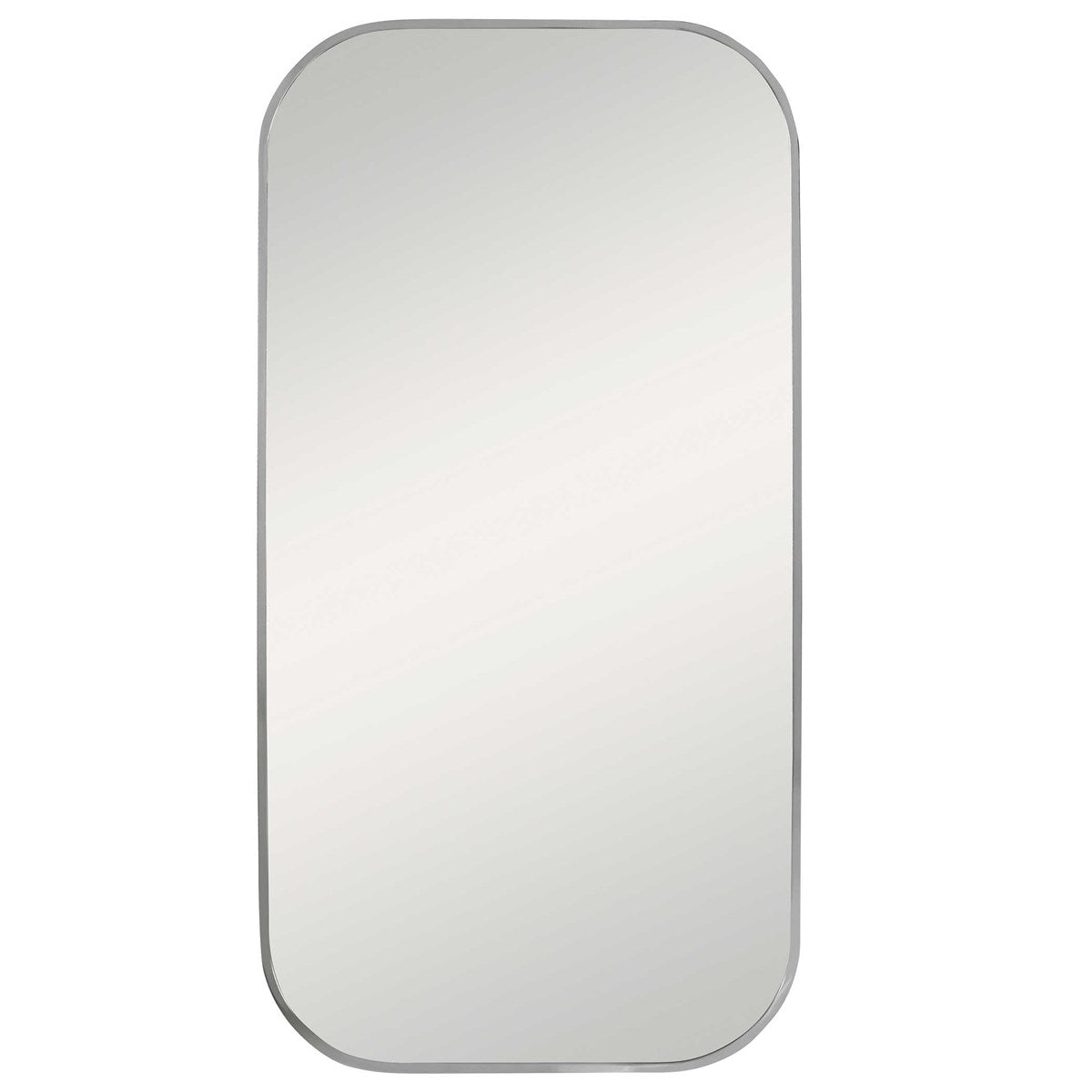 Taft Mirror, Polished Nickel