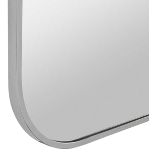 Taft Mirror, Polished Nickel