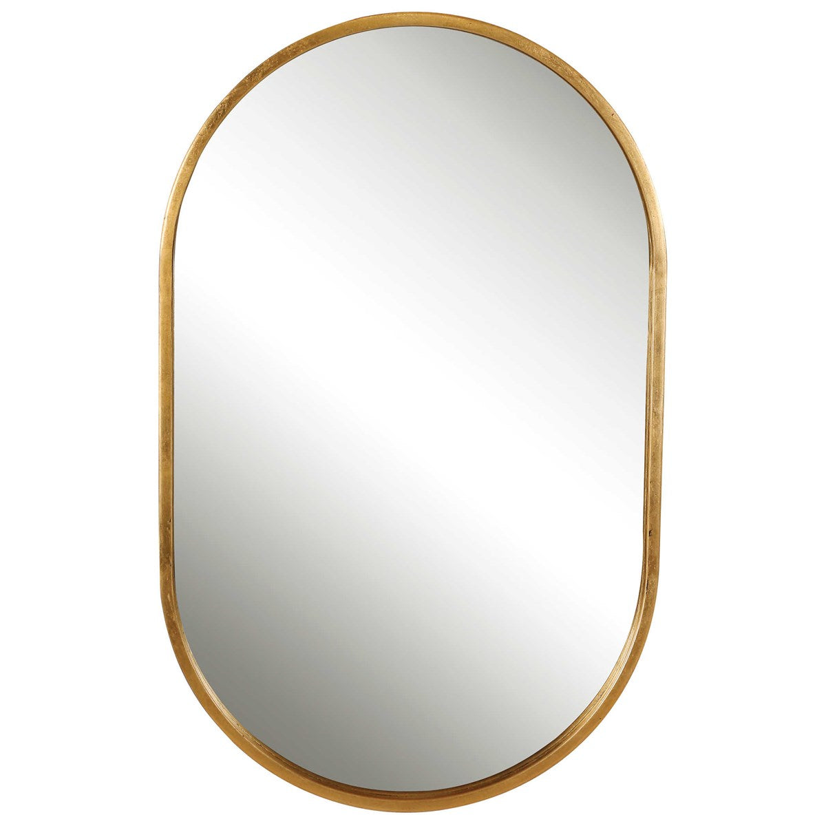 Varina Oval Mirror, Gold