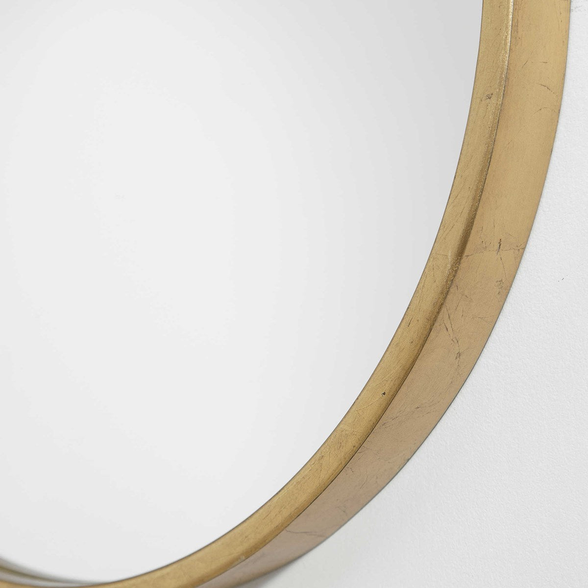 Varina Oval Mirror, Gold
