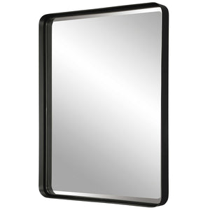 Crofton Large Mirror, Black