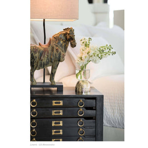 Dynasty Horse Table Lamps