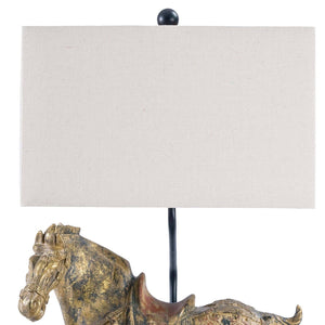 Dynasty Horse Table Lamps