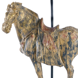Dynasty Horse Table Lamps