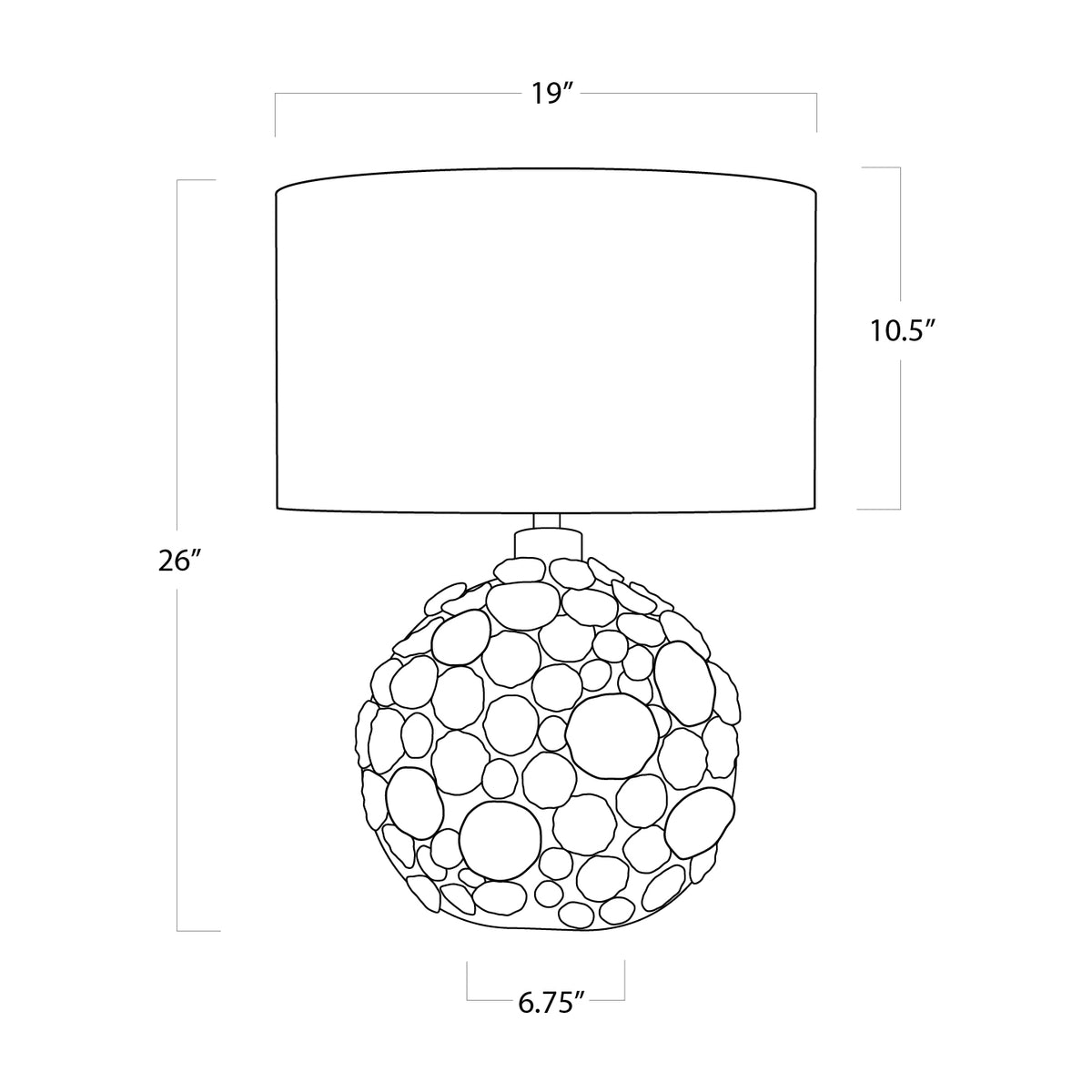 lucia Ceramic Table Lamp