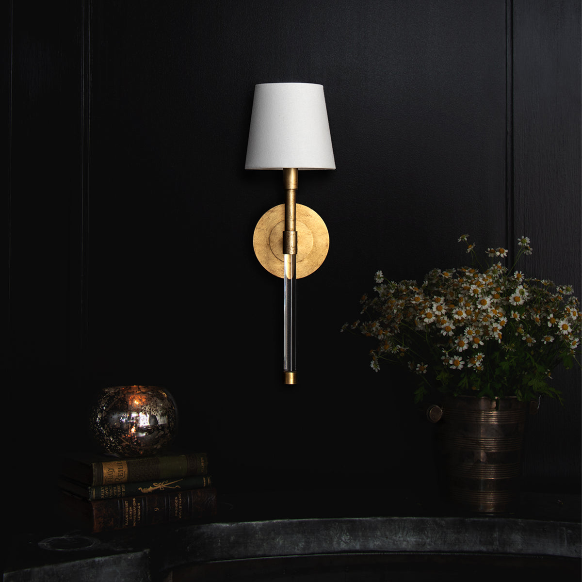 Auburn Crystal Sconce