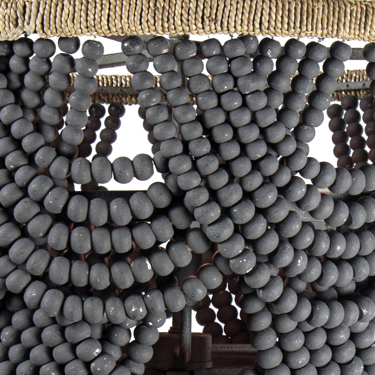 Lorelei Wood Bead Chandelier