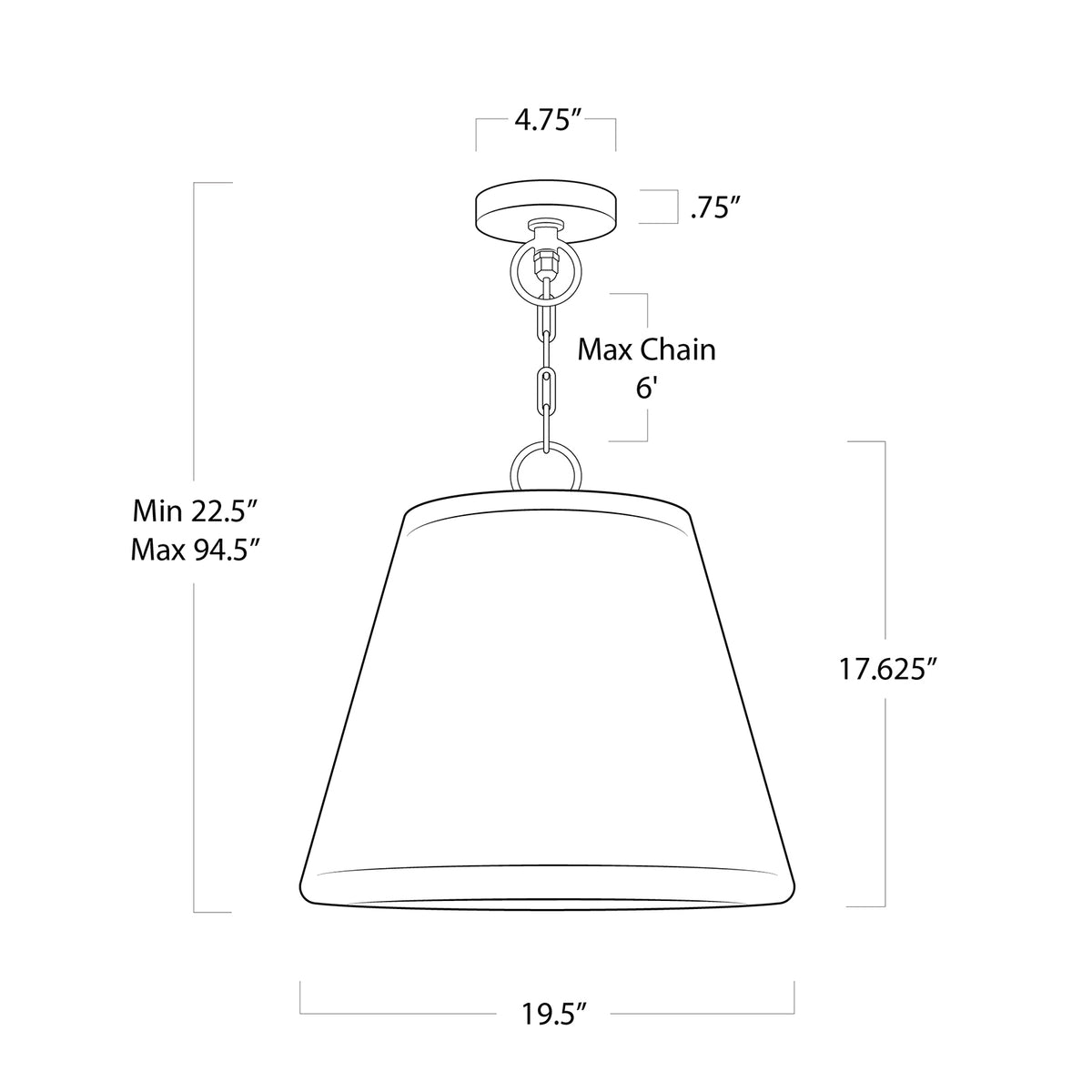 Augustine Outdoor Pendant