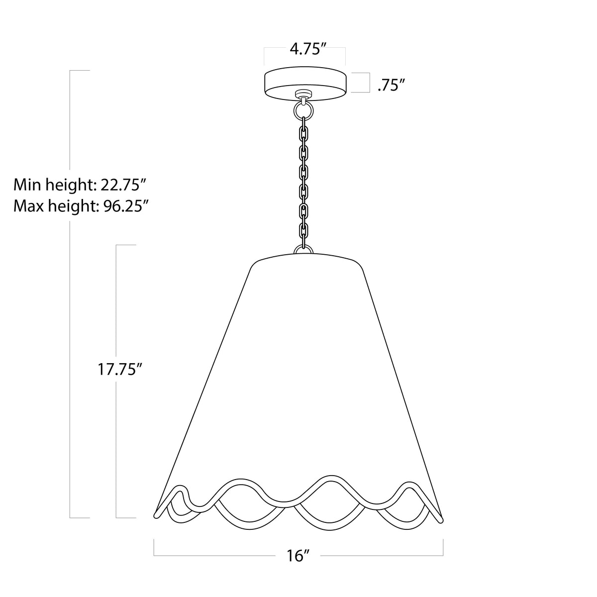 Summer Outdoor Pendant