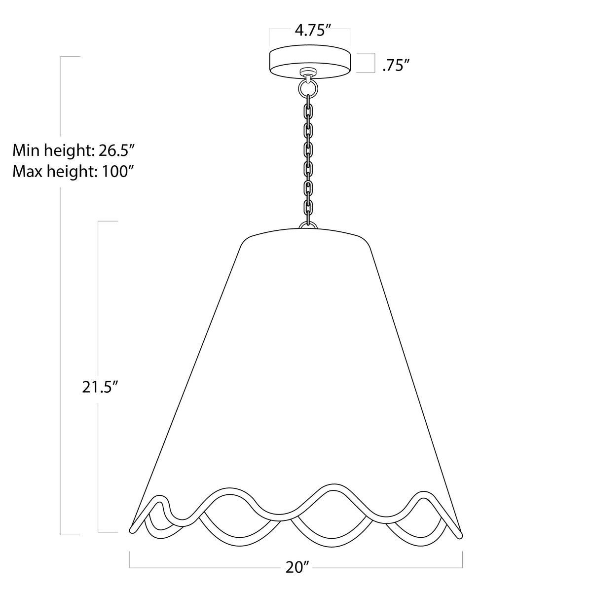 Summer Outdoor Pendant