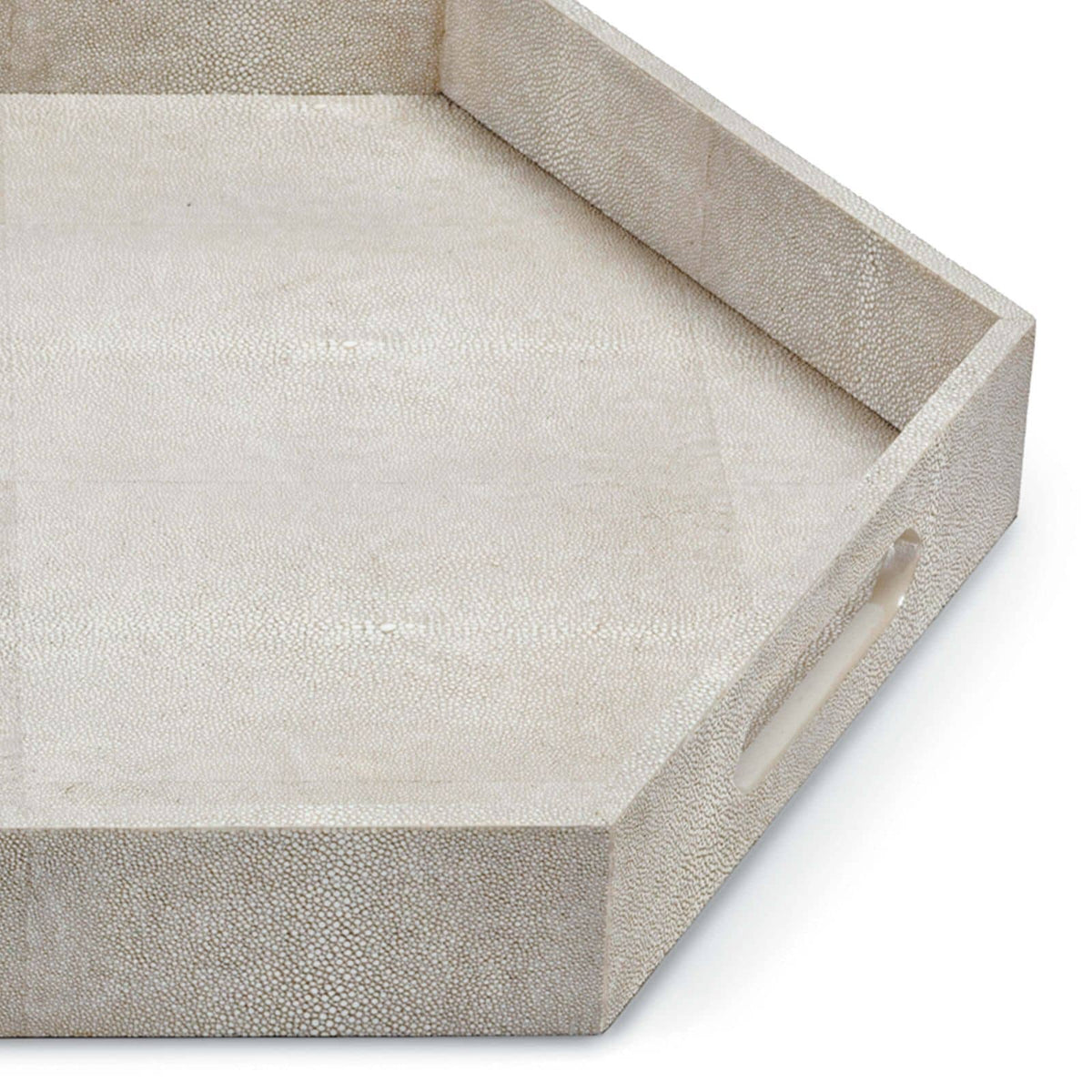 Shagreen Hex Tray