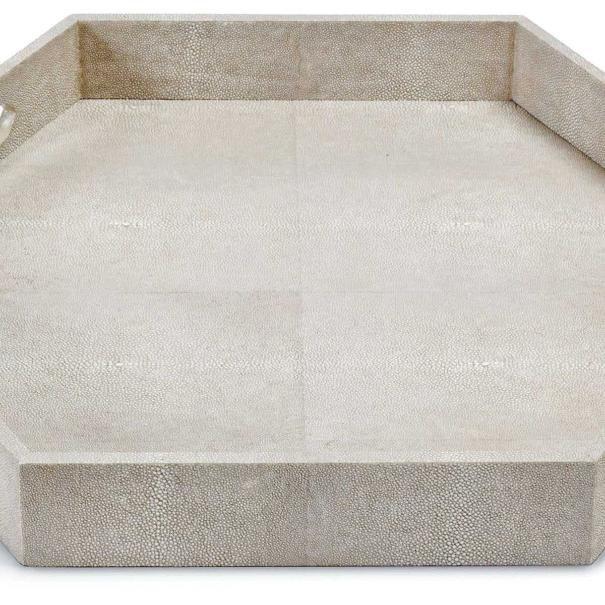 Shagreen Hex Tray