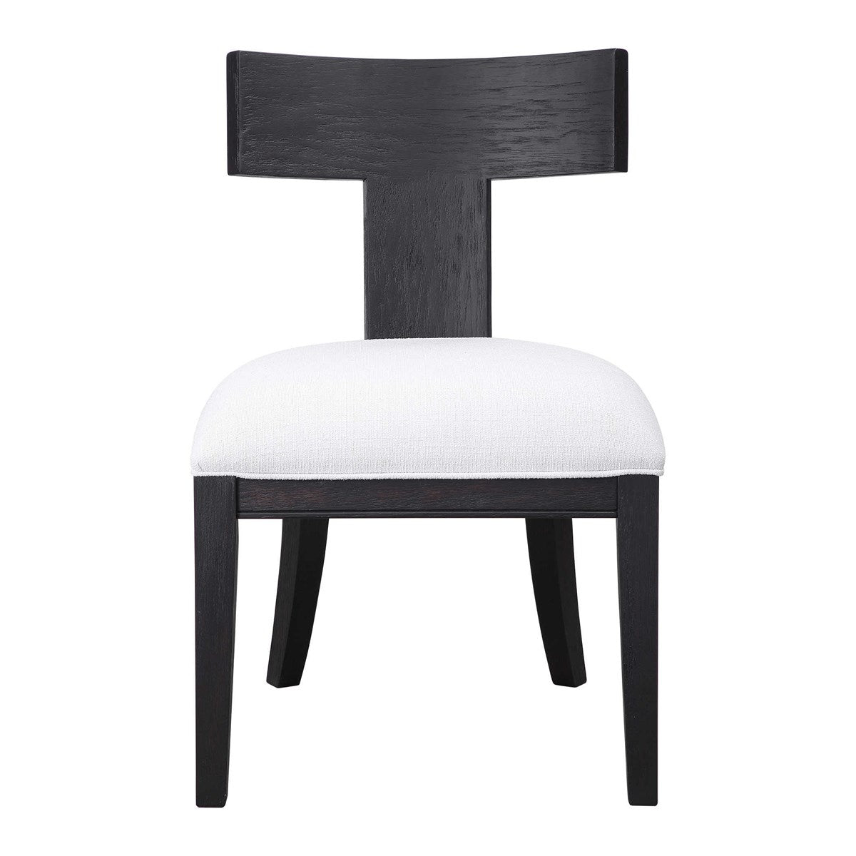 Idris Armless Chair, Charcoal