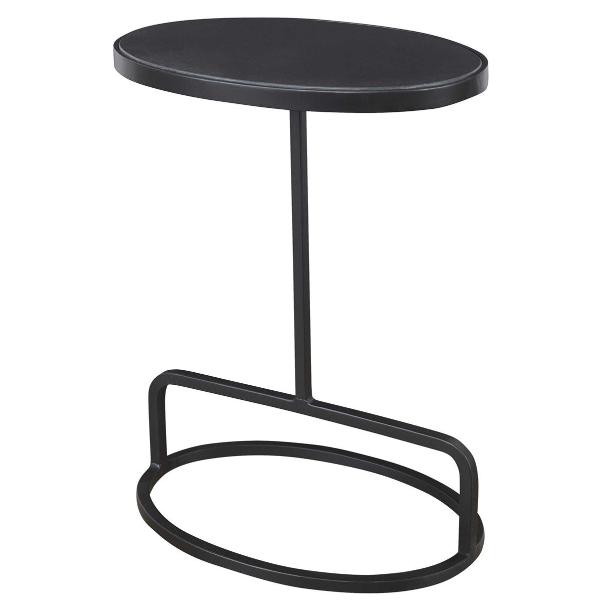 Jessenia Accent Table, Black