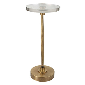 Waveney Drink Table, Brass