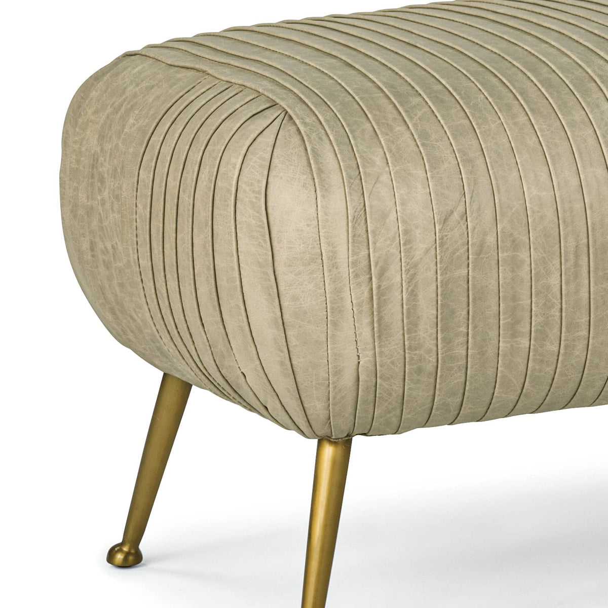 Beretta Leather Bench