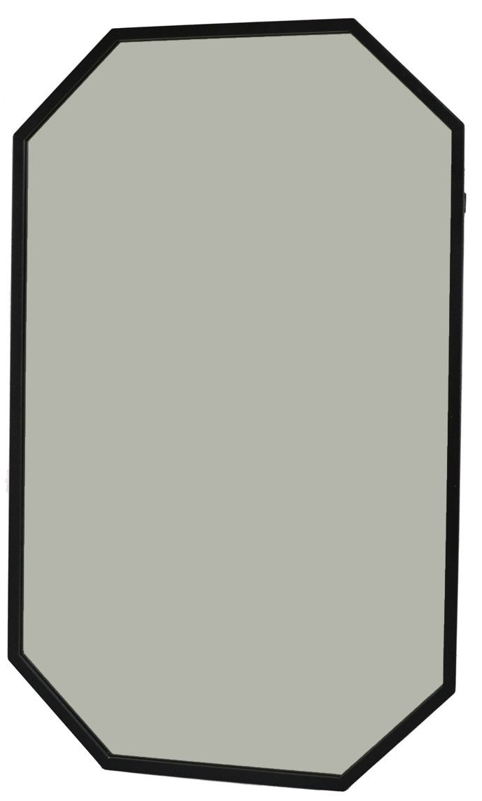 Black Metal Wall Mirror