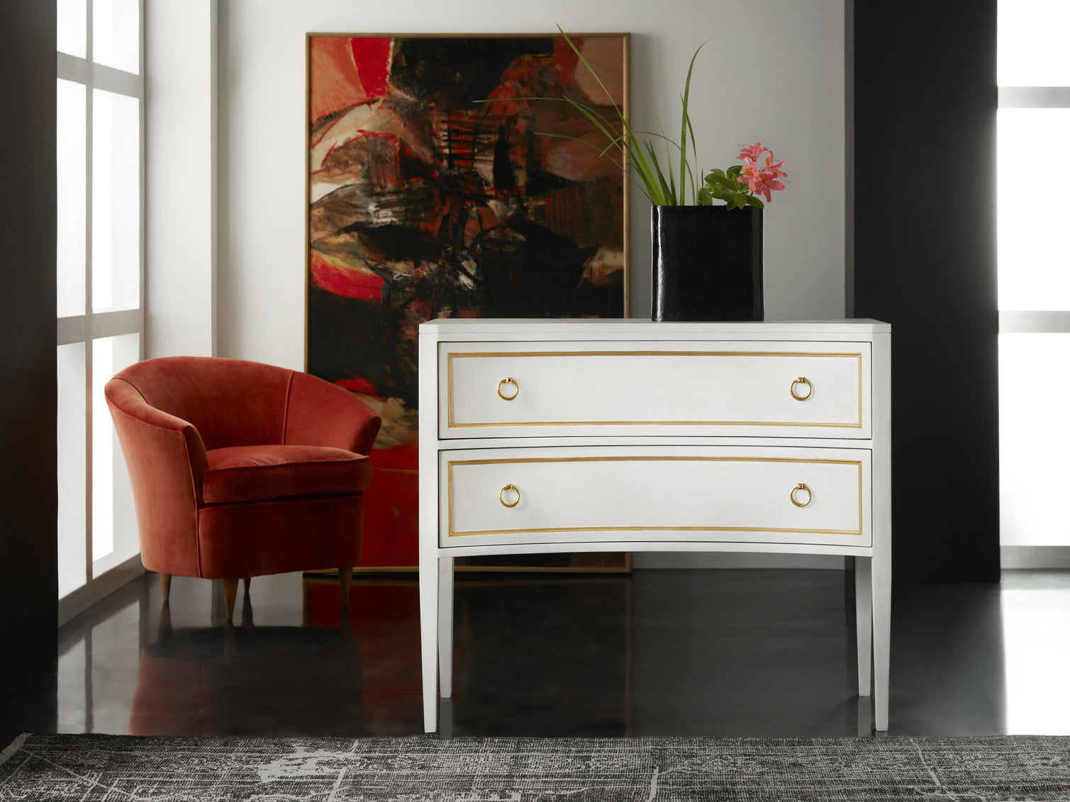 Covington Concave Chest