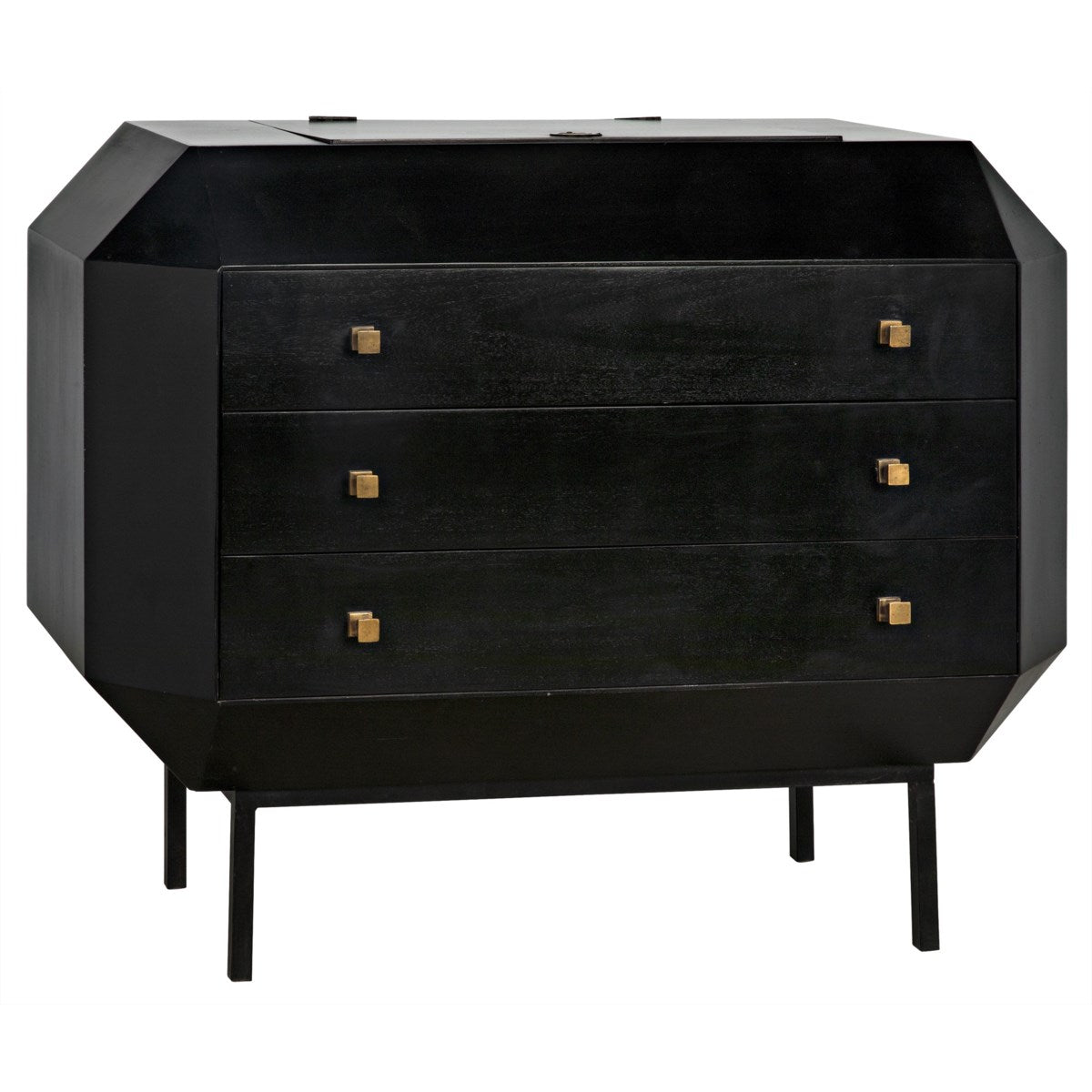Rhiana Dresser - Hand Rubbed Black