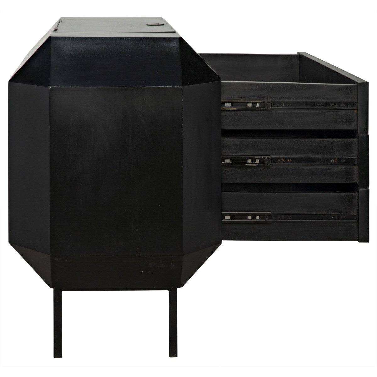 Rhiana Dresser - Hand Rubbed Black