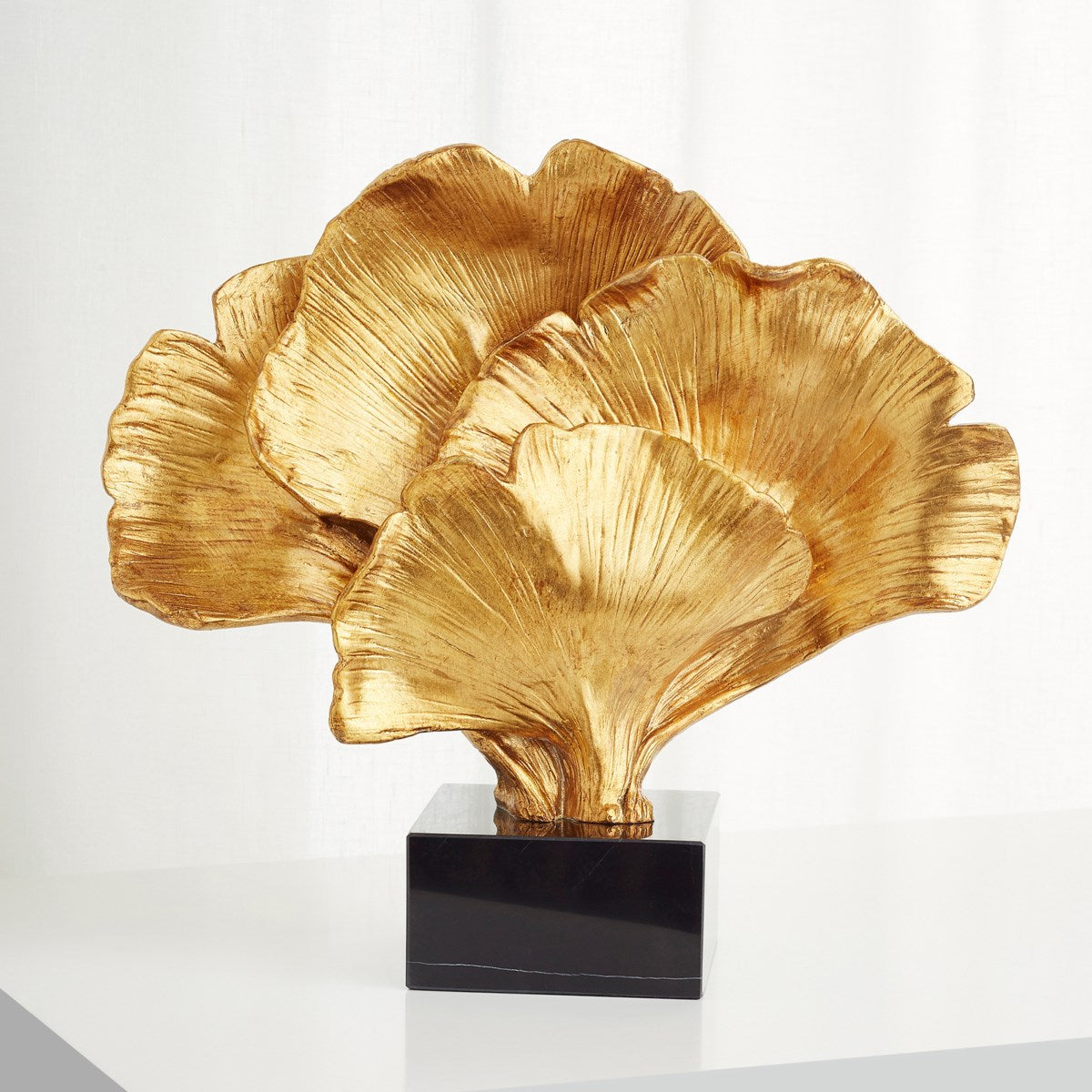 Gilded Bloom Sculpture