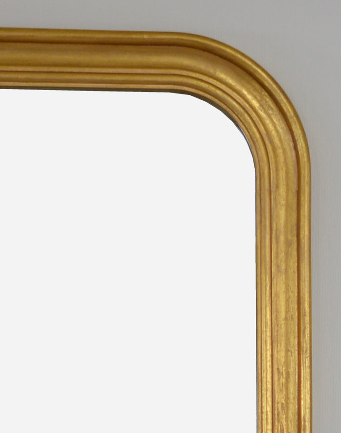 Gold Louis Philippe Wall Mirror - Large