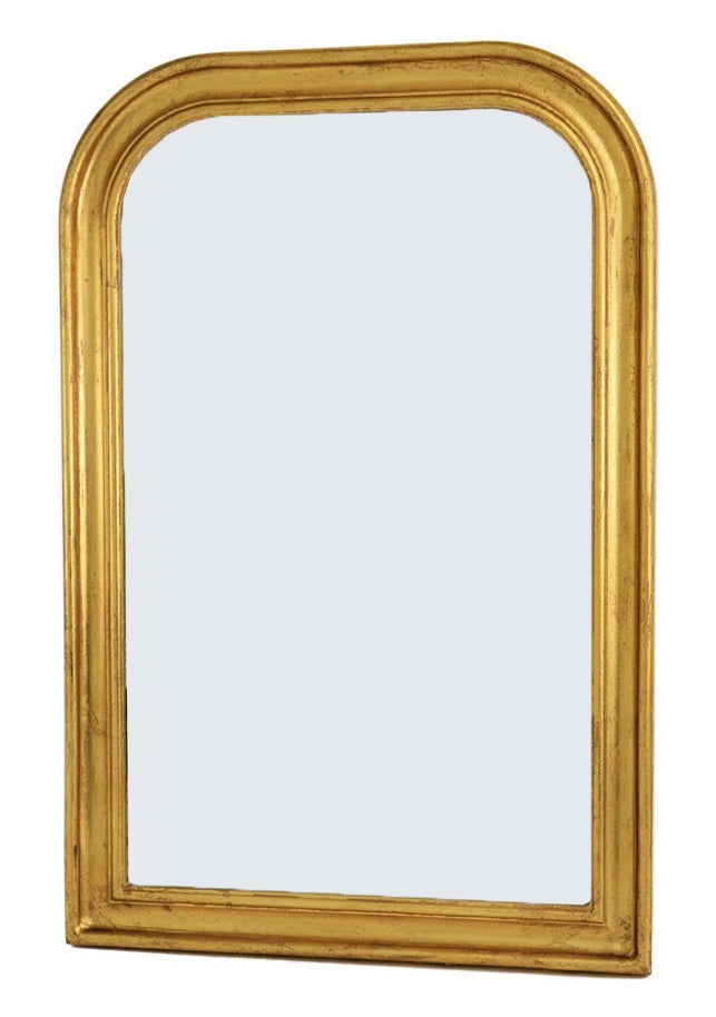 Gold Louis Philippe Wall Mirror - Small