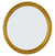 Gold Round Wall Mirror