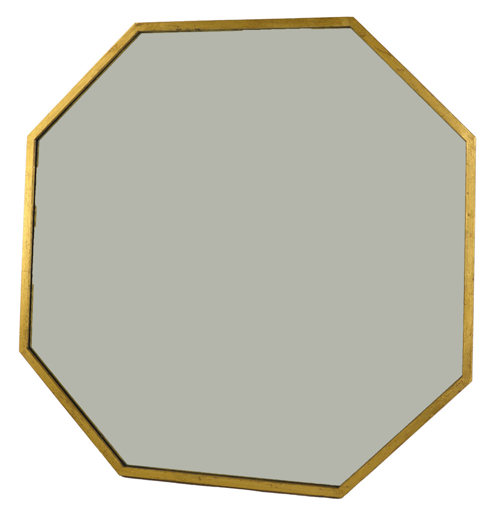 Gold Octagon Mirror