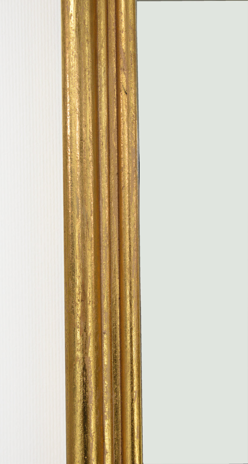 Gold Rounded Arch Wall Mirror