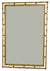 Gold Grid Design Wall Mirror