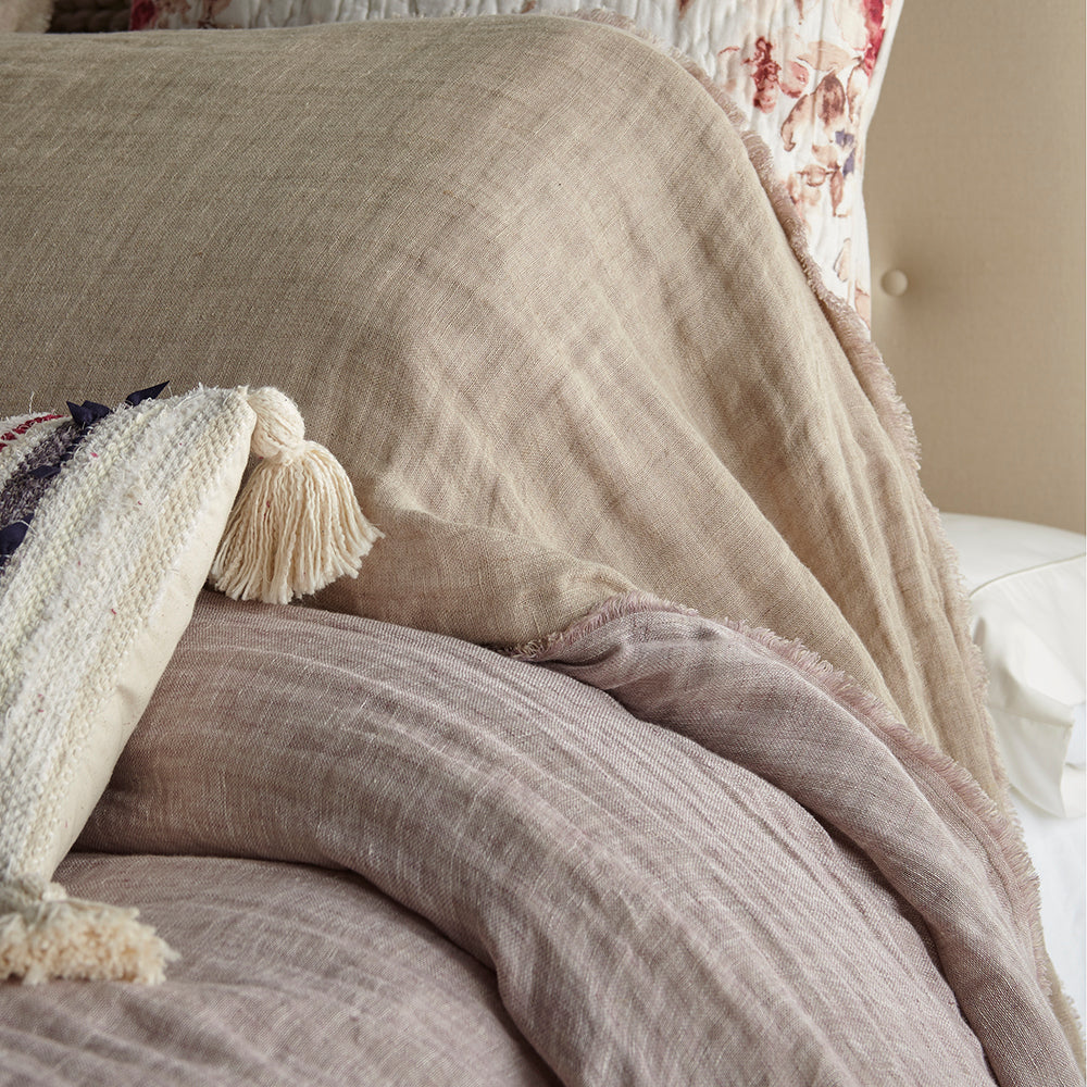Kent Linen Bedspread- Lavender