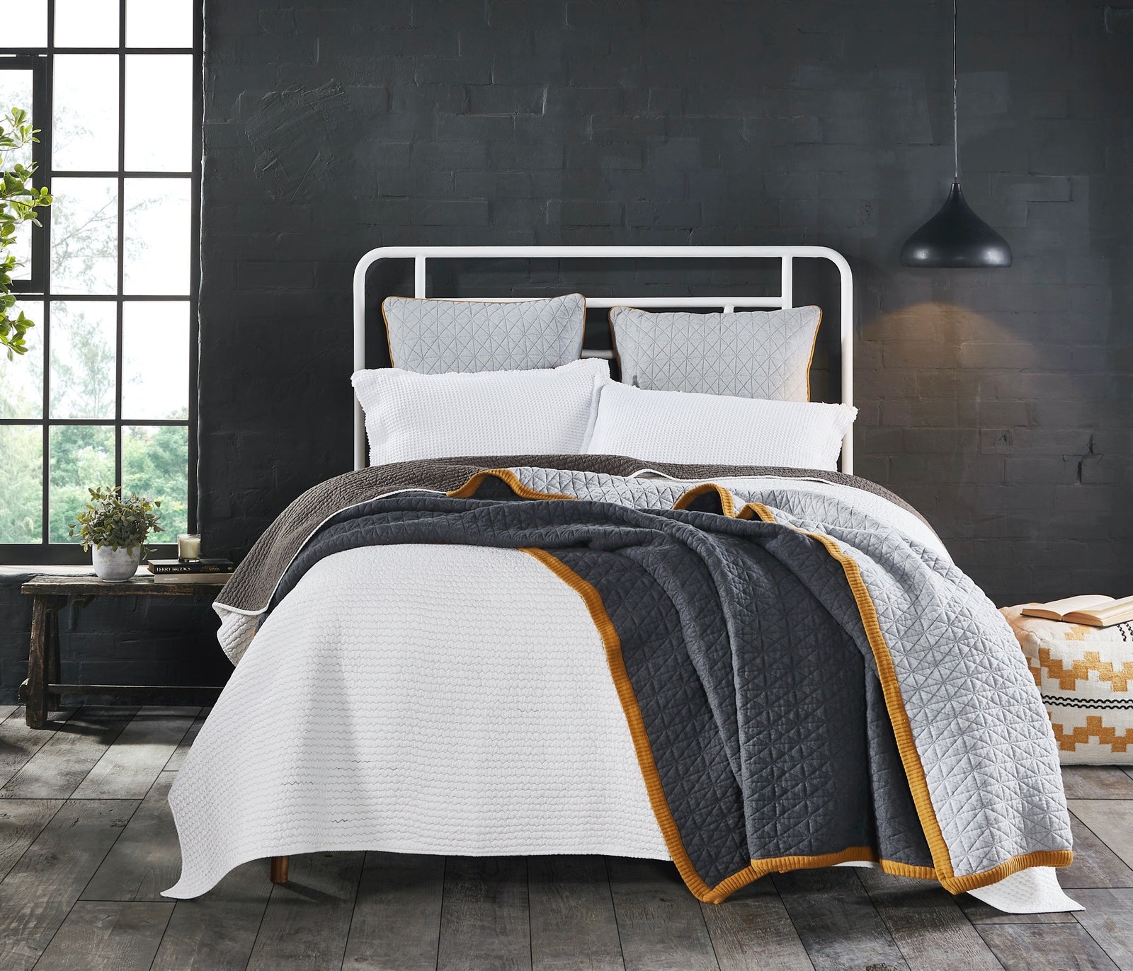 Kirk Quilt, Grey