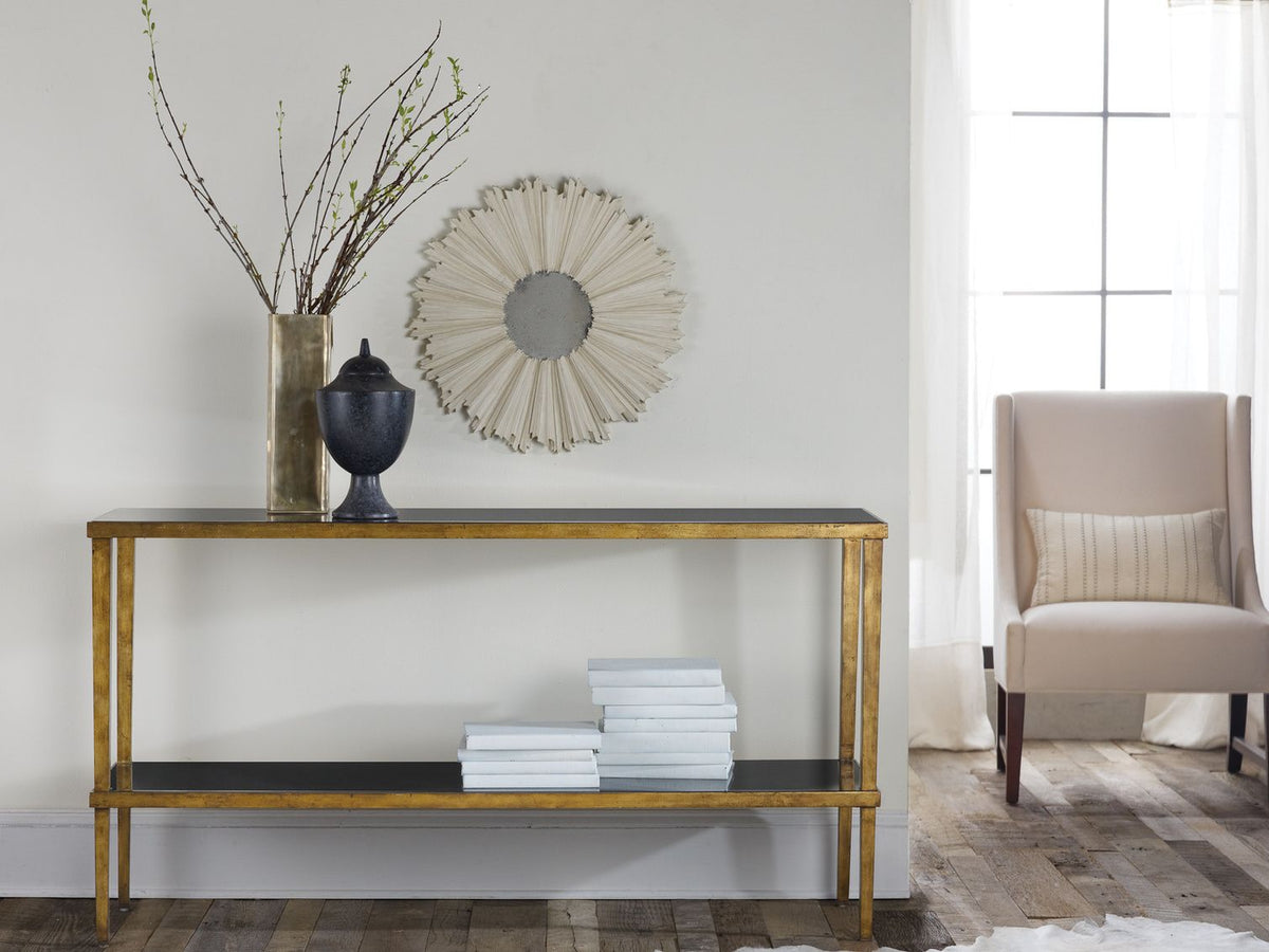 Wrought and Gilded Console