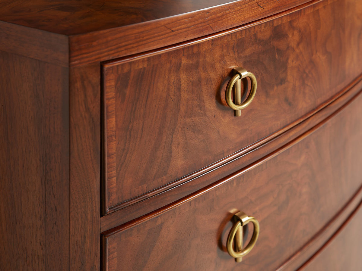 Large Bowfront Chest